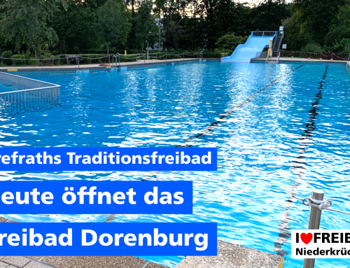 Heute öffnet das Freibad Dorenburg in Grefrath