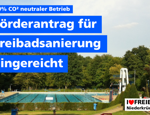 Förderantrag für das Freibad Niederkrüchten ist eingereicht